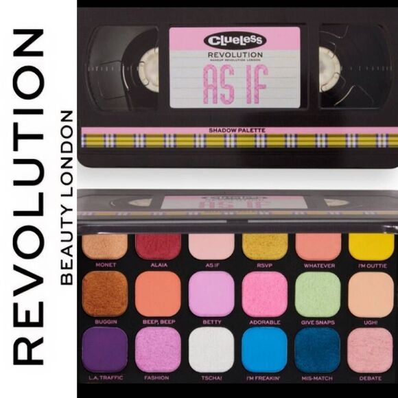 Makeup Revolution Other - Revolution Beauty X Clueless As If Video Cassette Shadow Palette
